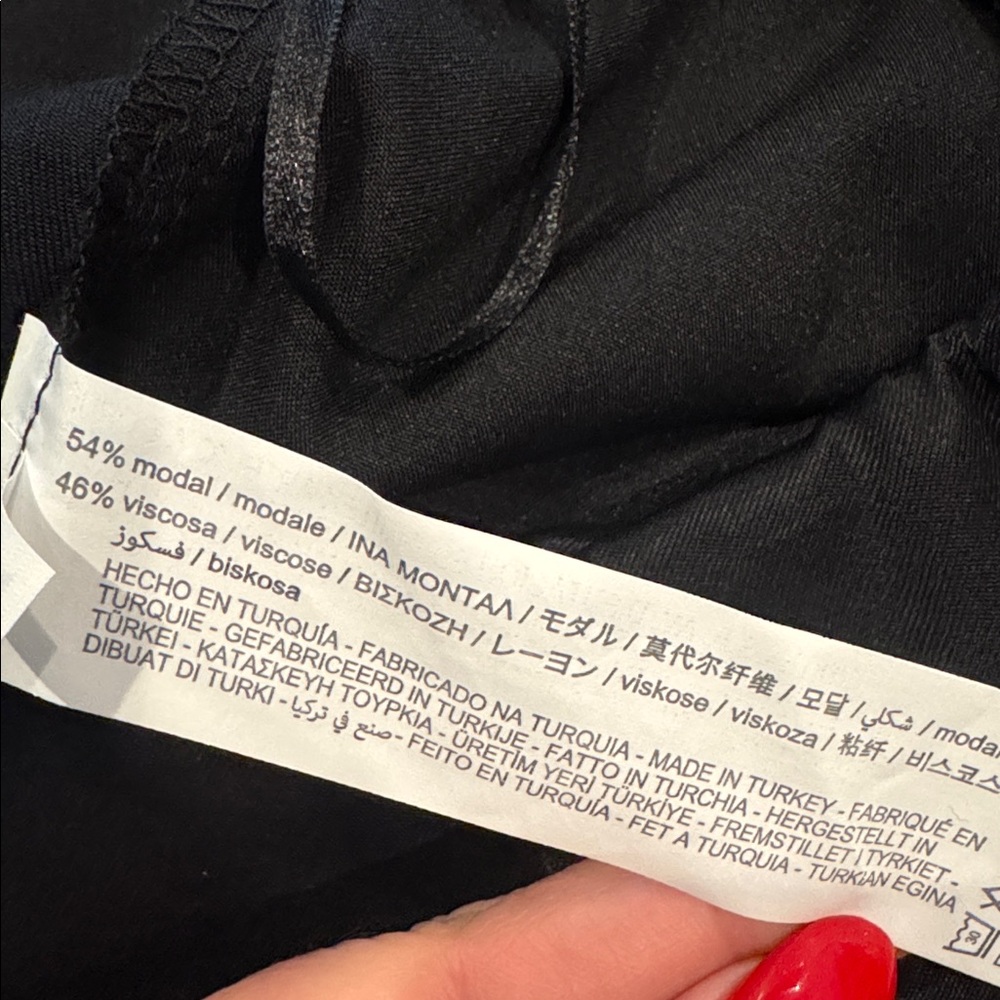 Zara High Waist Black Women's Shorts - Picture 10 of 10
